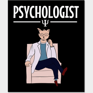 Psychologist psychology lovers Posters and Art
